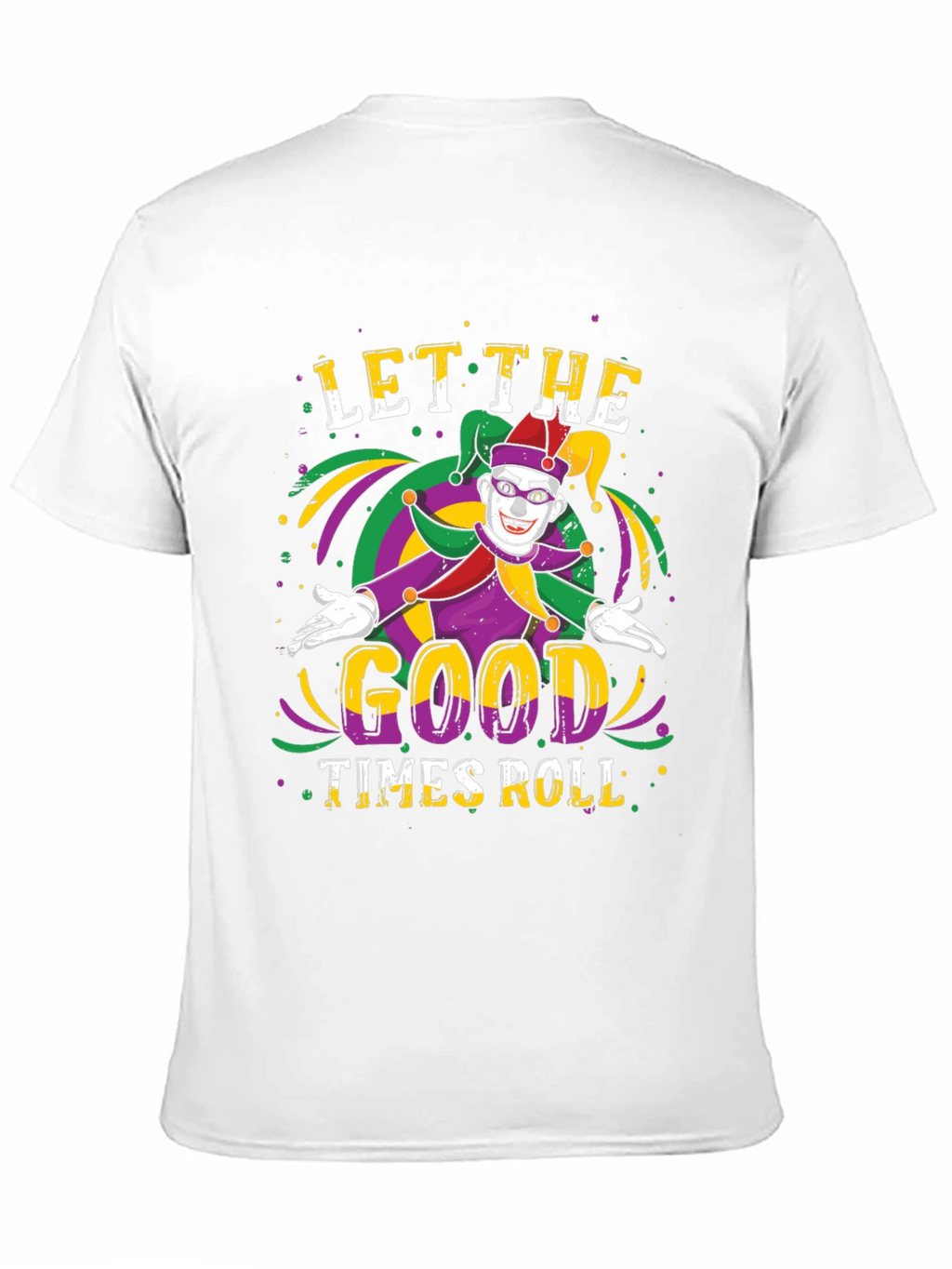 Mardi Gras Jester Graphic T-Shirt