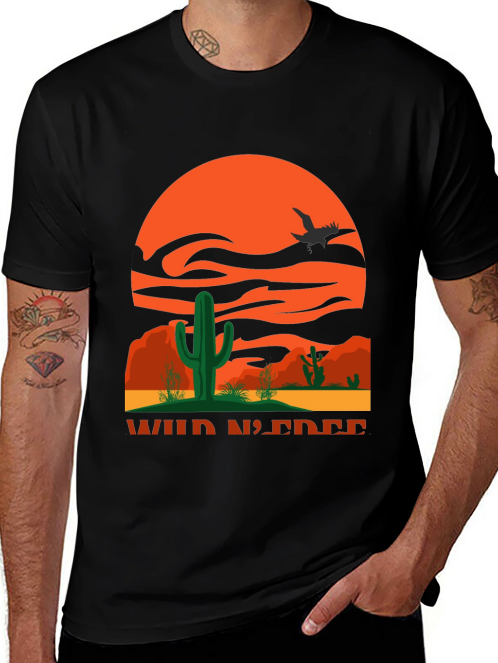 Wild N Free Desert Graphic T-Shirt
