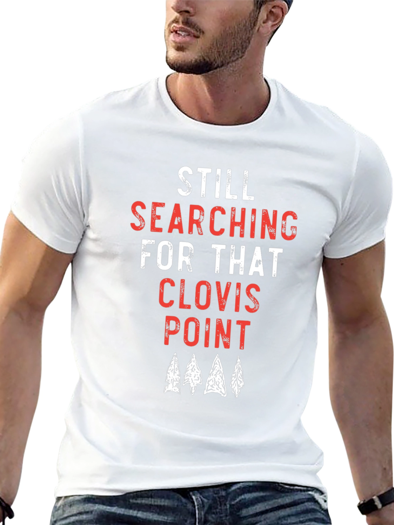 Still Searching for that Clovis Point T-Shirt