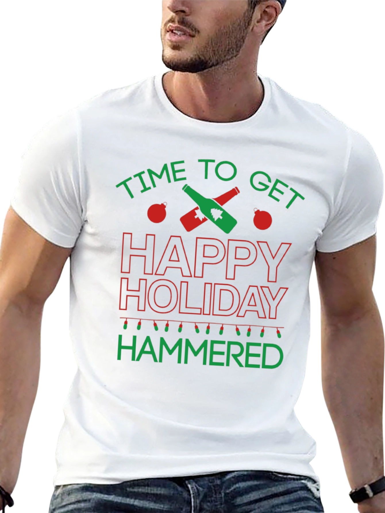 Holiday Hammered Graphic Tee