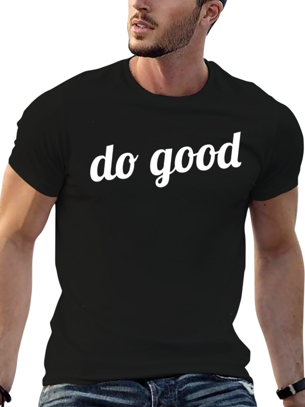 Do Good Graphic Tee - Classic Black