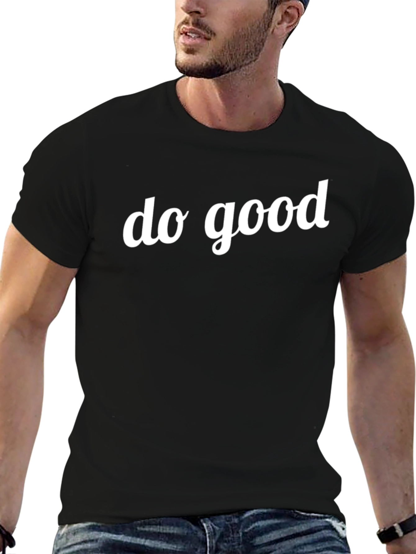 Do Good Graphic Tee - Classic Black