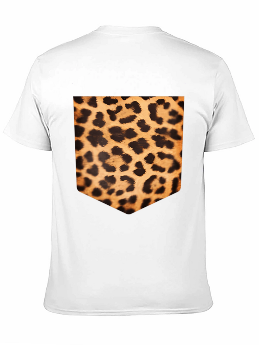 Leopard Print Pocket Tee