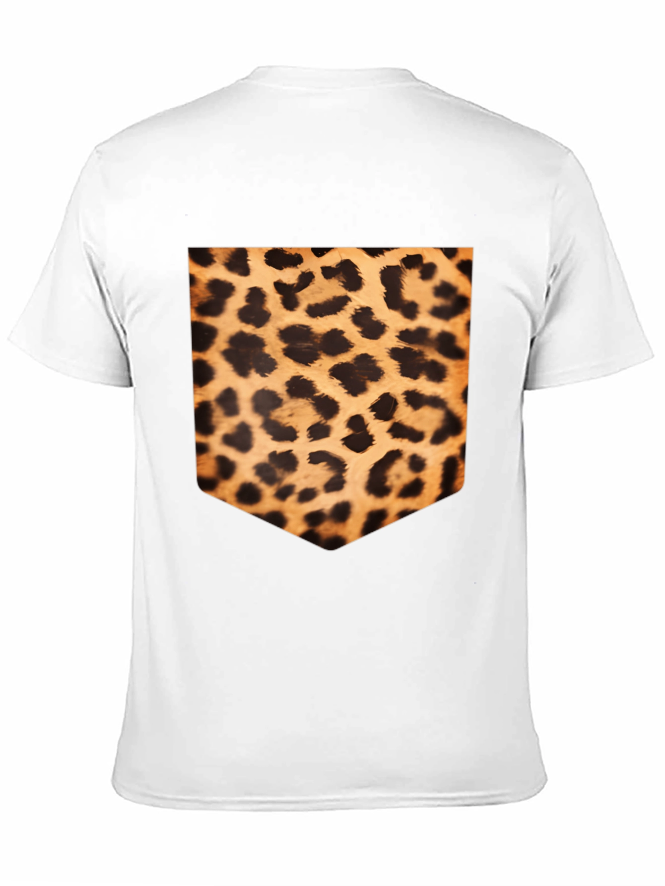 Leopard Print Pocket Tee
