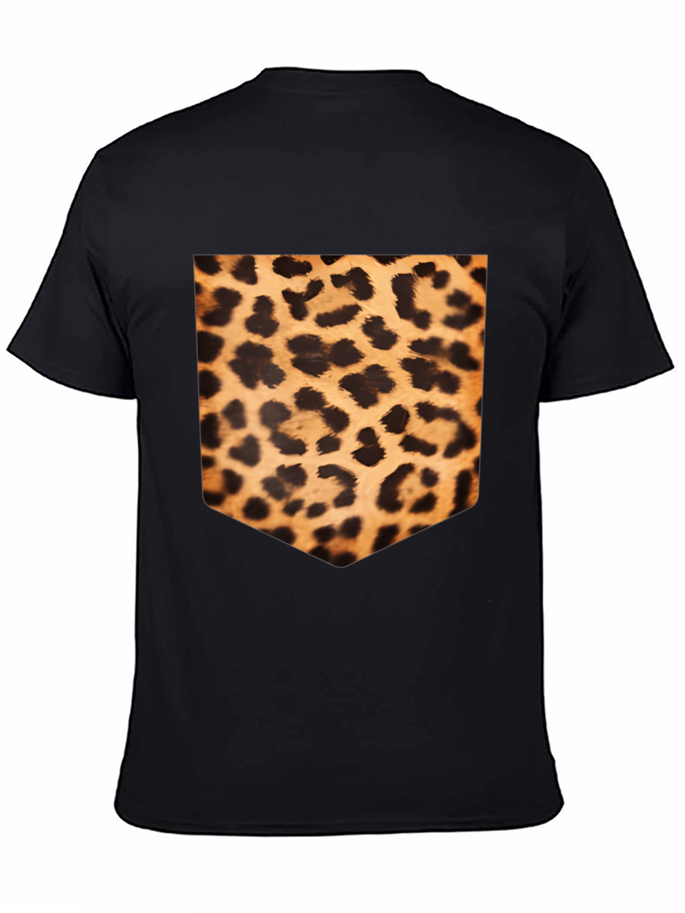 Leopard Print Pocket Tee