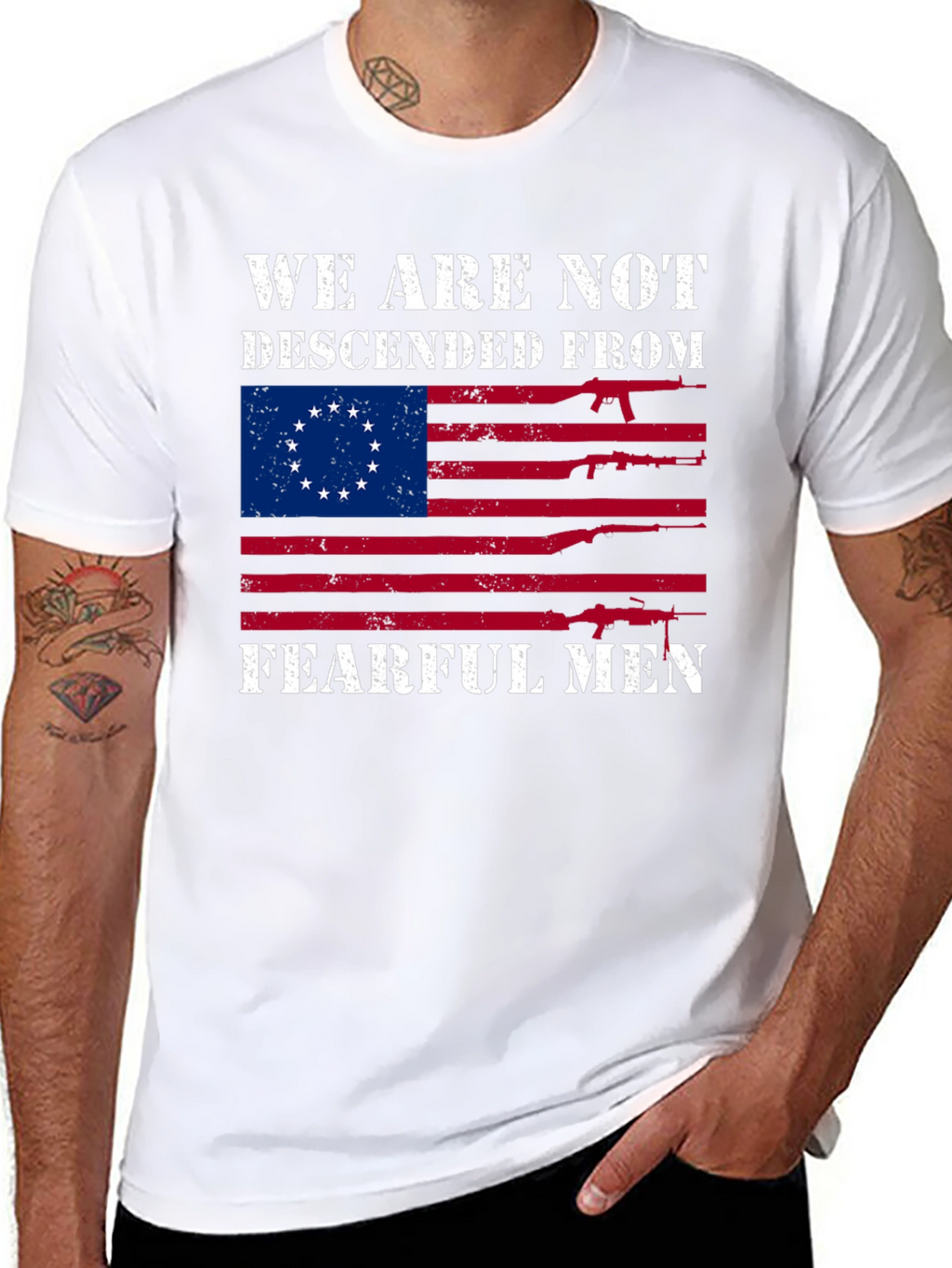 Fearful Men Graphic T-Shirt