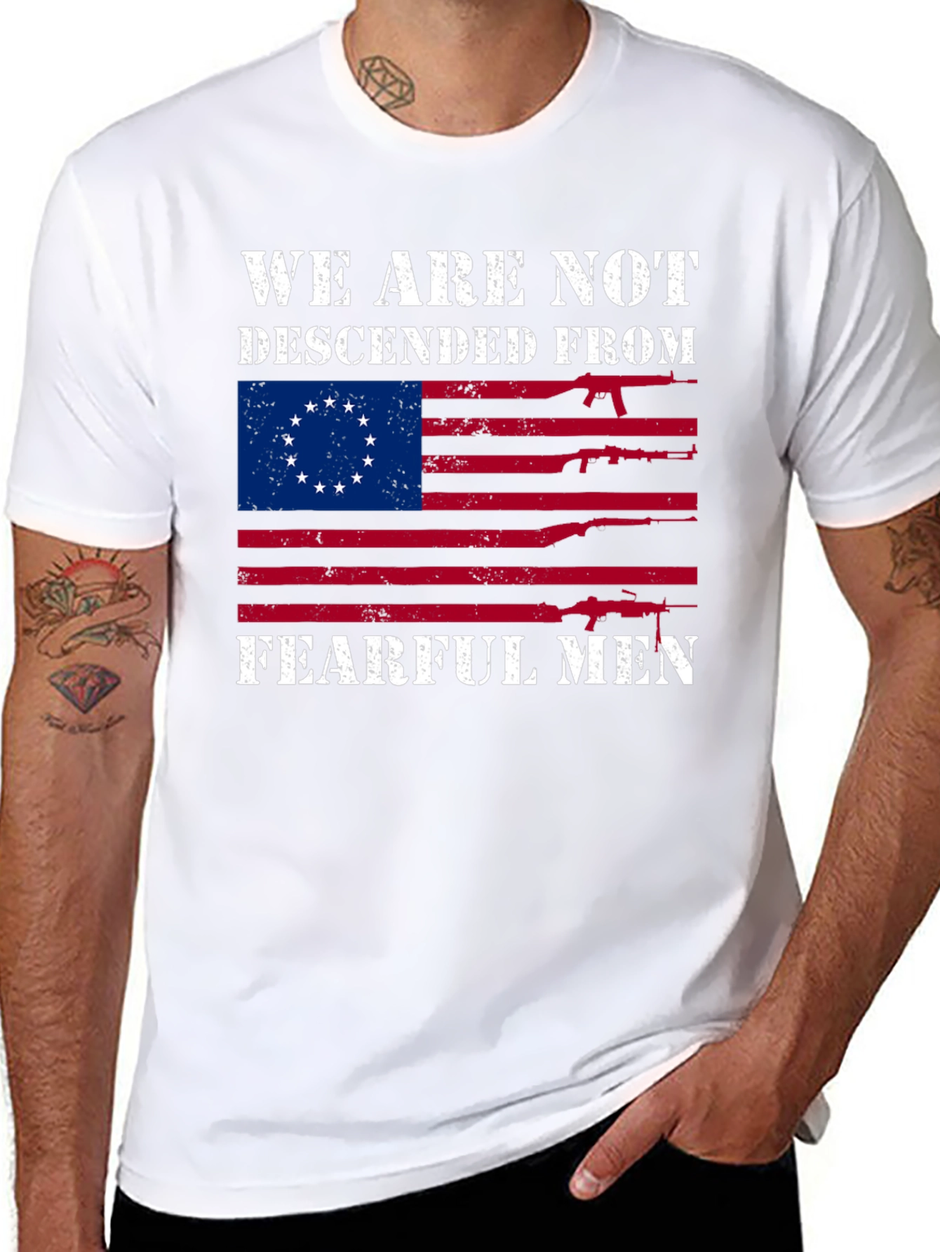 Fearful Men Graphic T-Shirt