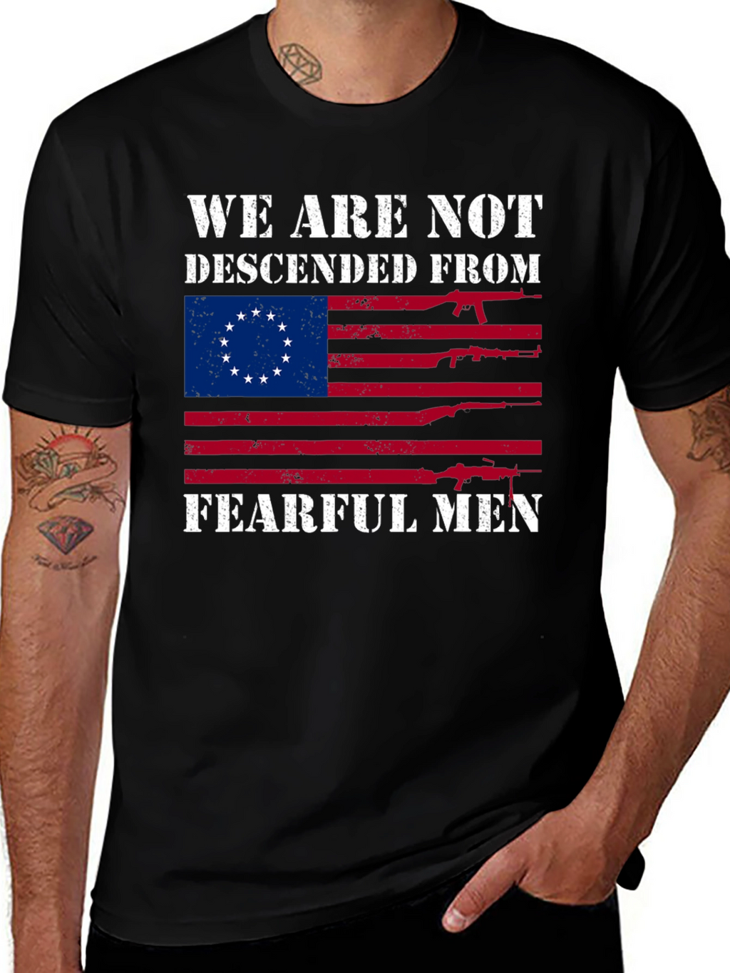 Fearful Men Graphic T-Shirt