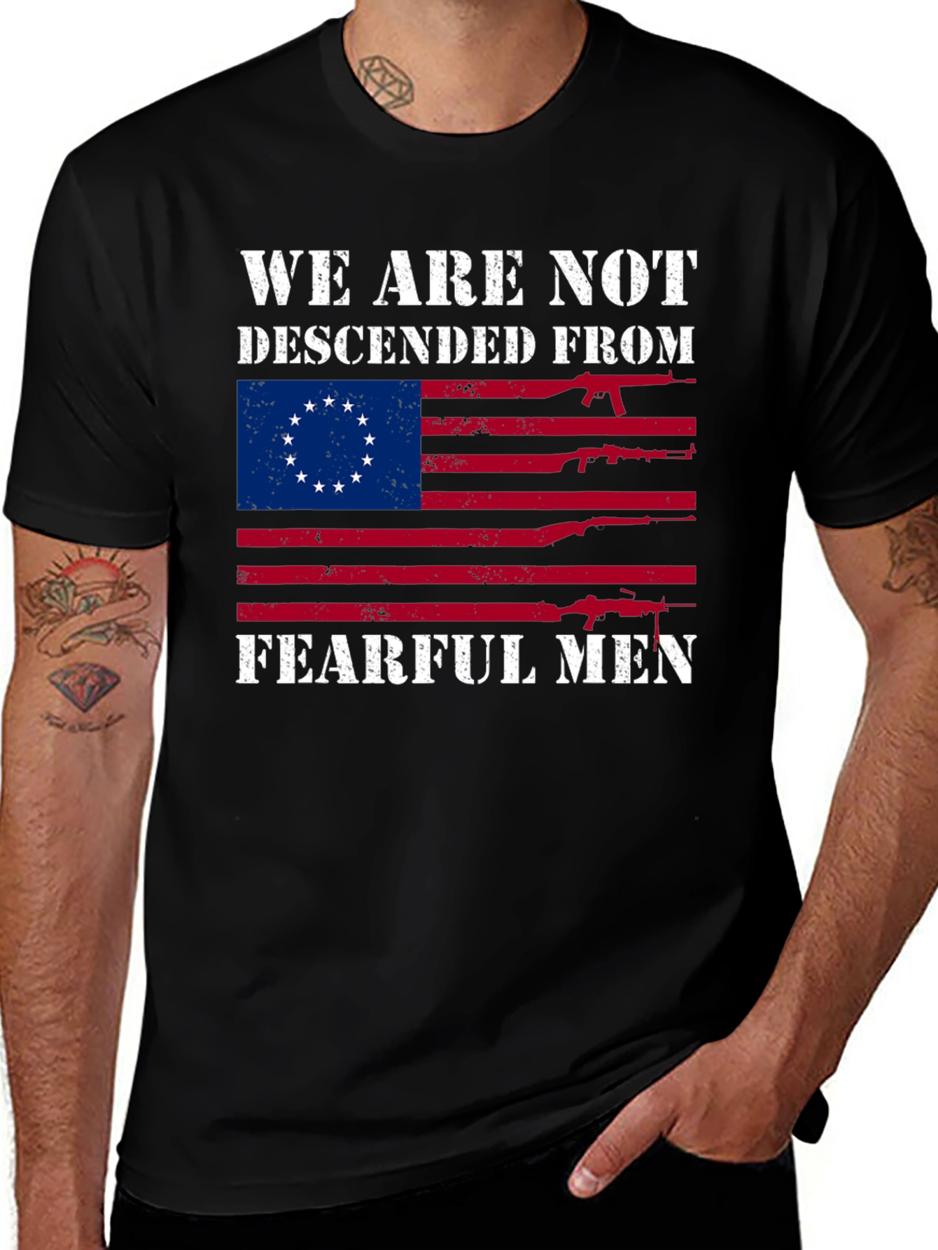 Fearful Men Graphic T-Shirt