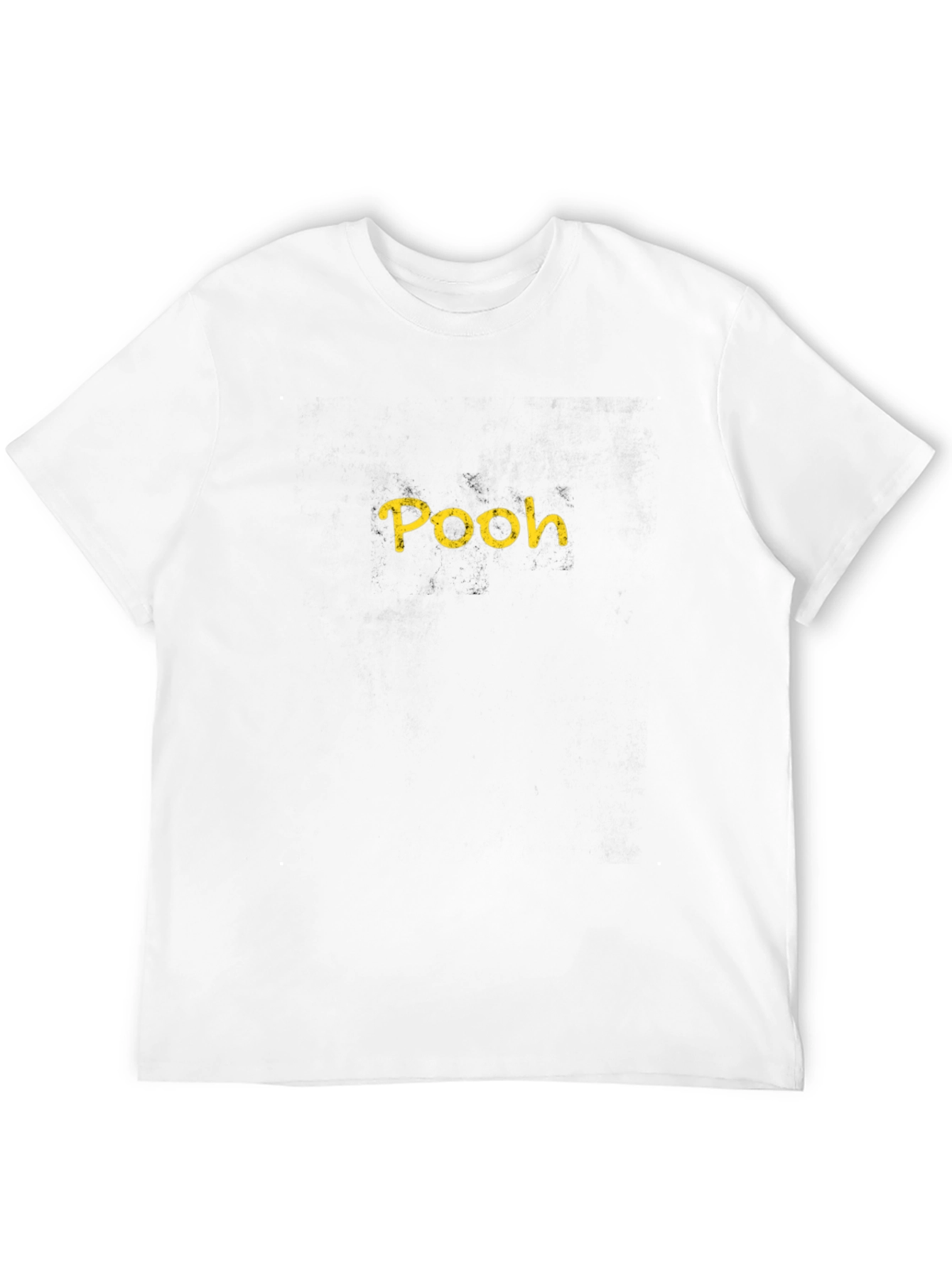 Black Pooh Graphic Tee - Classic Comfort