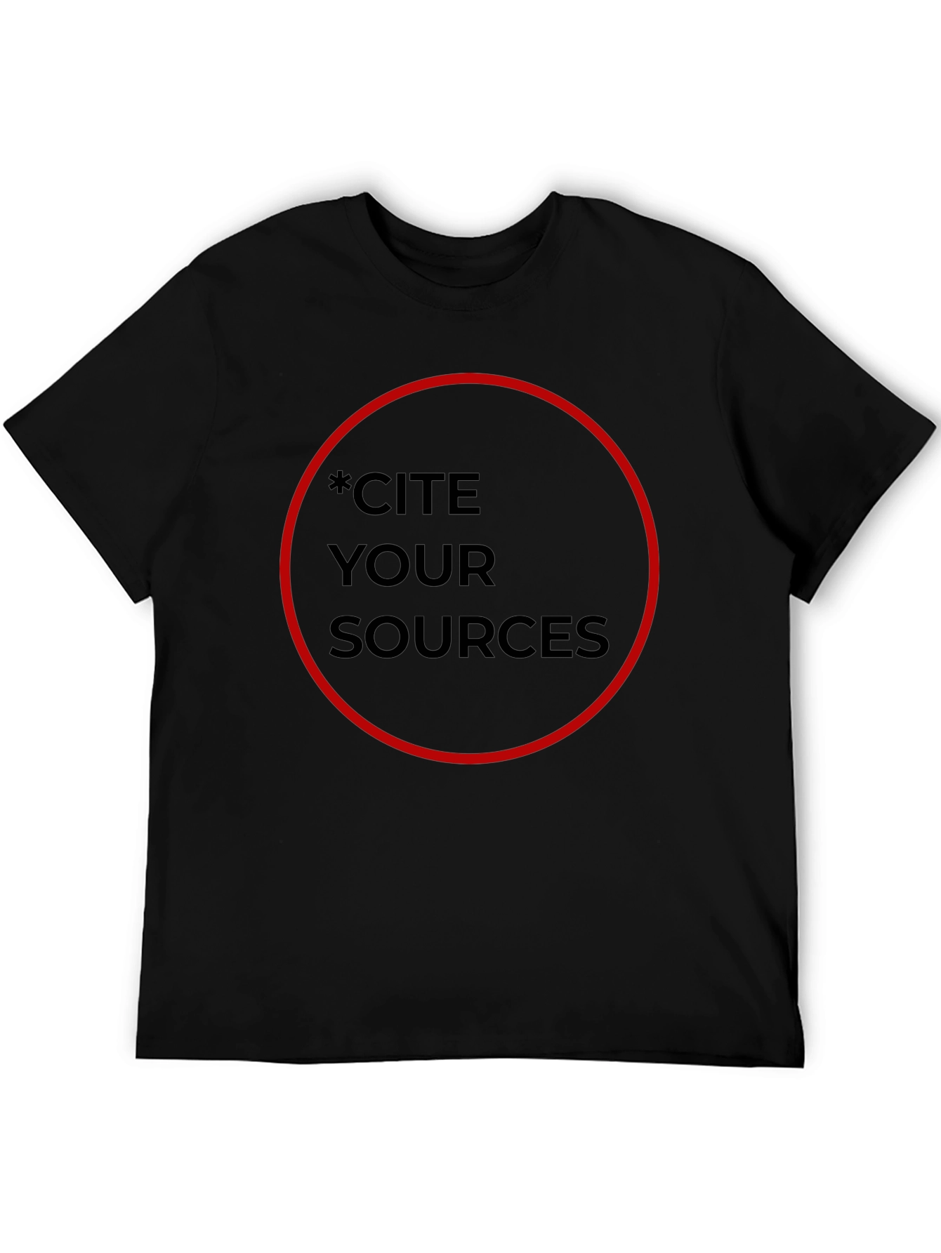 Cite Your Sources Graphic Tee