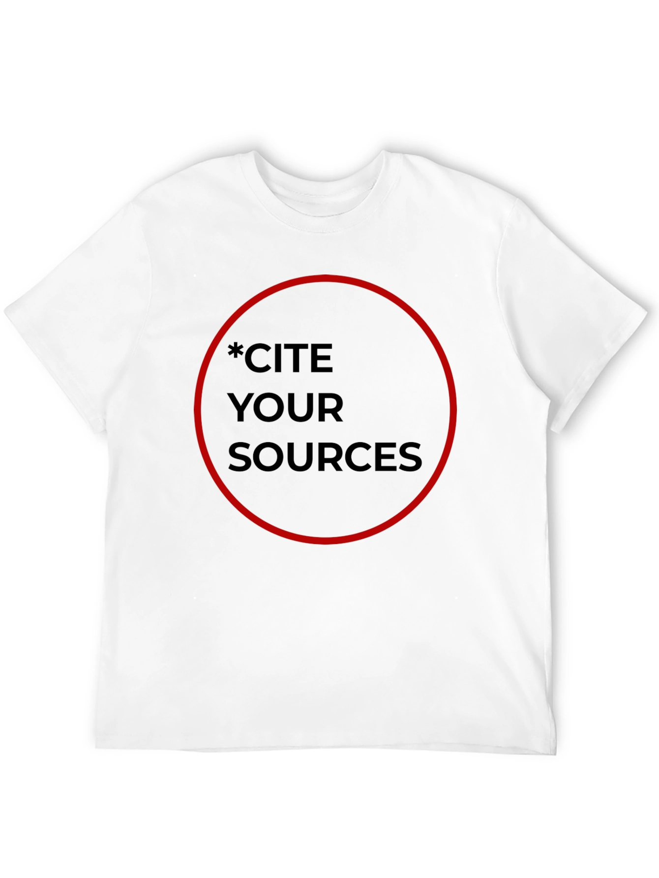 Cite Your Sources Graphic Tee