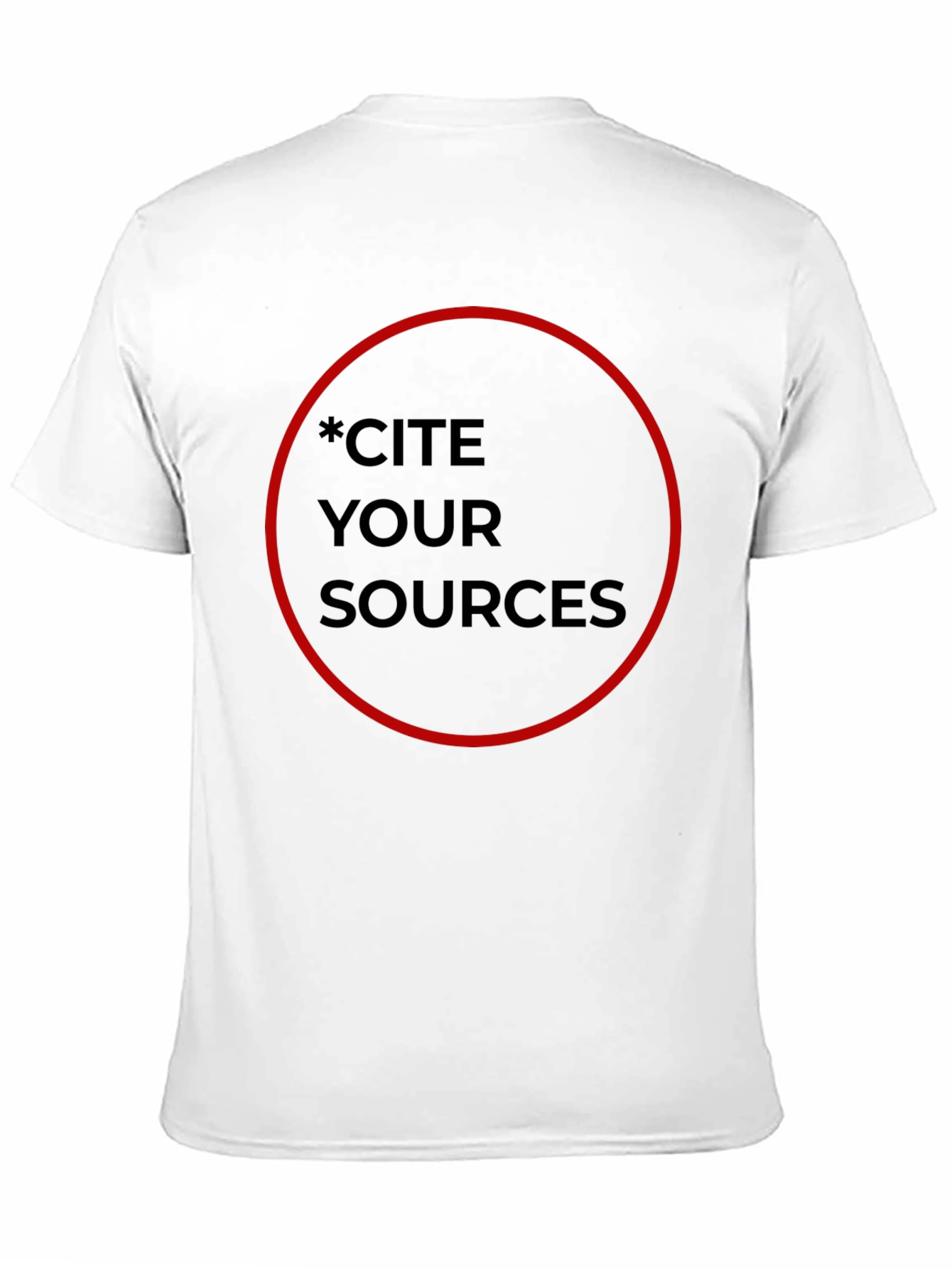 Cite Your Sources Graphic Tee