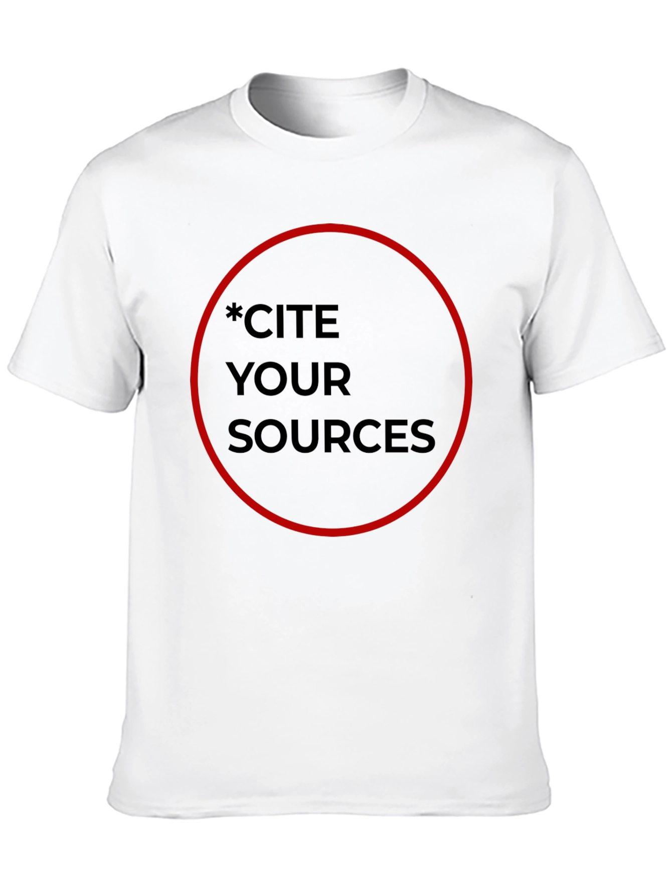 Cite Your Sources Graphic Tee