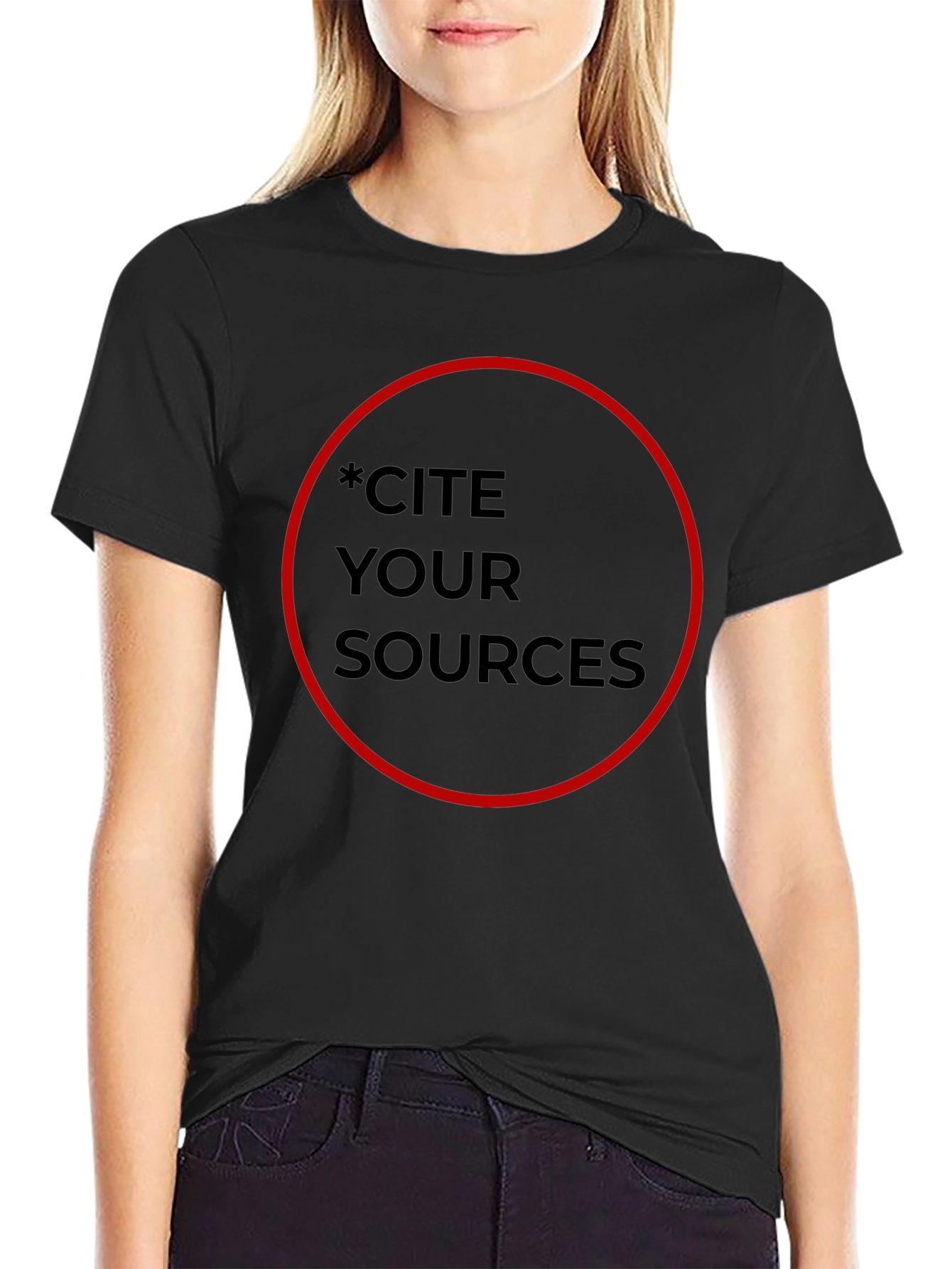 Cite Your Sources Graphic Tee