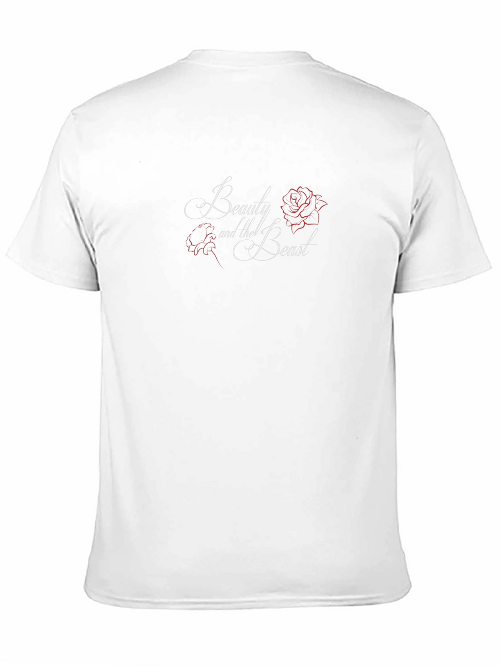 Beauty and the Beast Black Graphic Tee