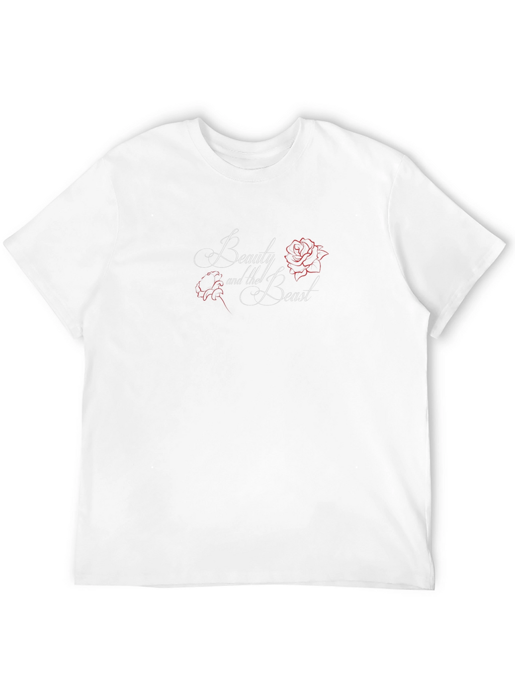 Beauty and the Beast Black Graphic Tee