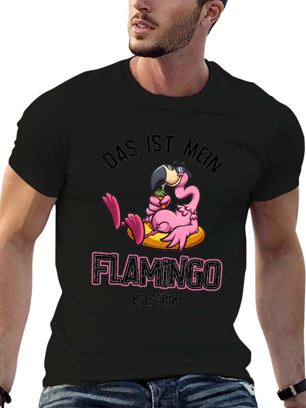 Funny Flamingo Costume T-Shirt