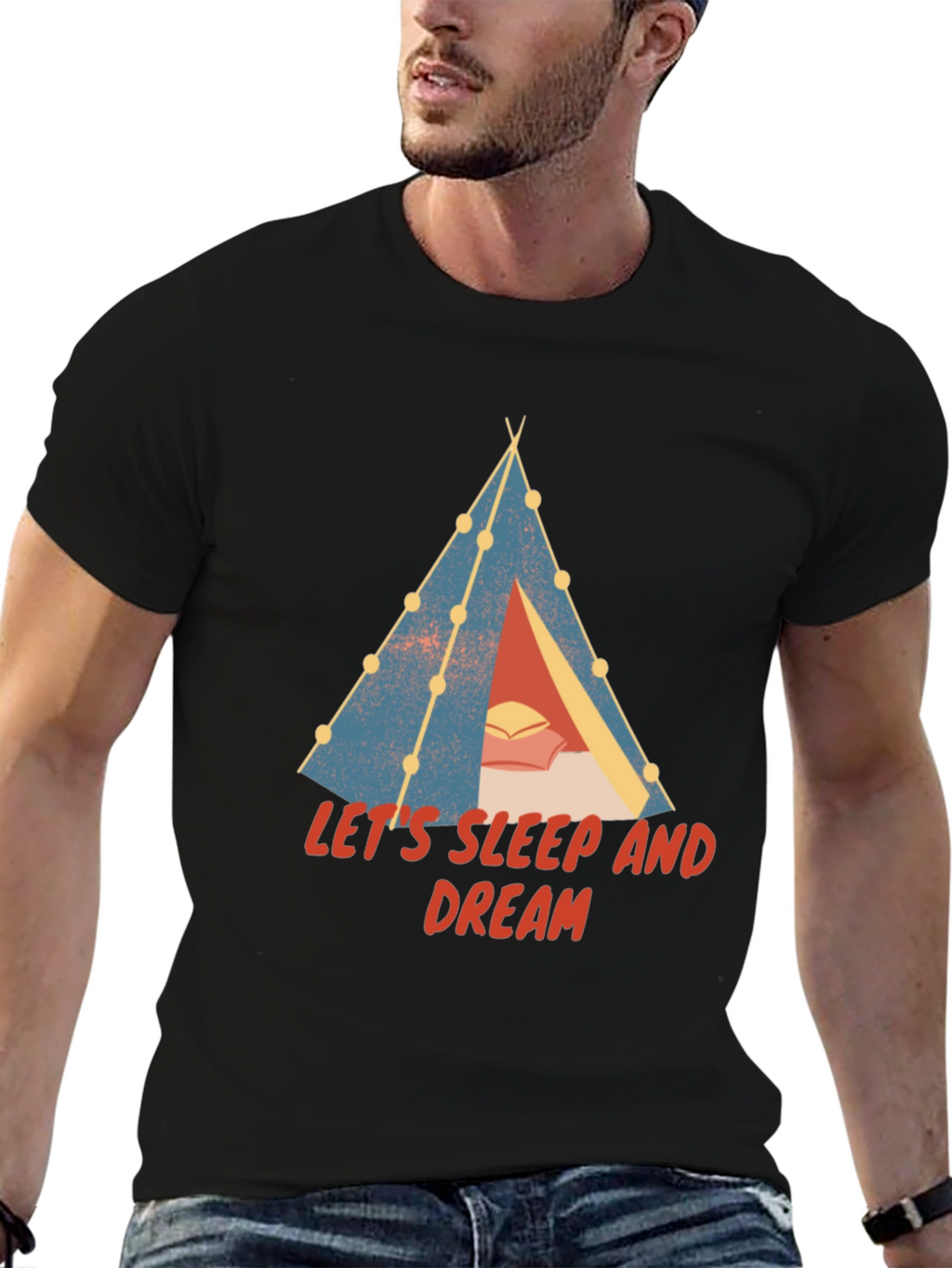 Lets Sleep and Dream Graphic T-Shirt