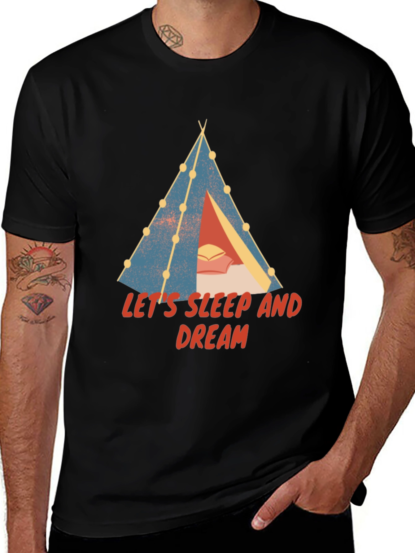 Lets Sleep and Dream Graphic T-Shirt