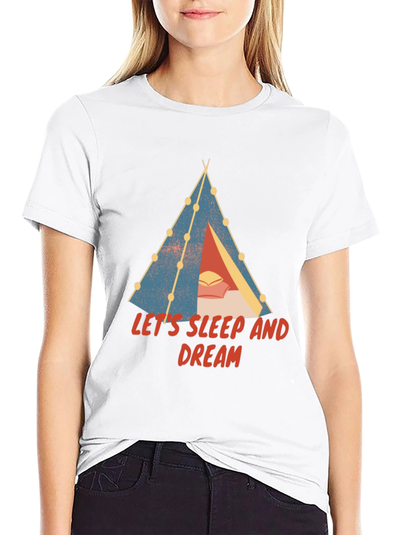 Lets Sleep and Dream Graphic T-Shirt
