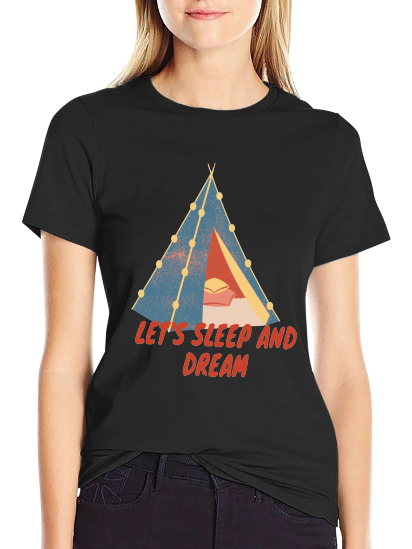 Lets Sleep and Dream Graphic T-Shirt