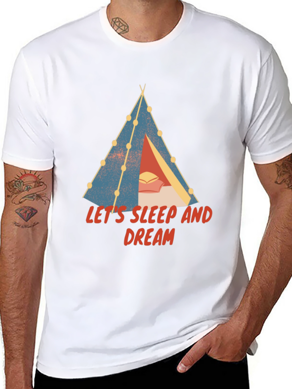 Lets Sleep and Dream Graphic T-Shirt