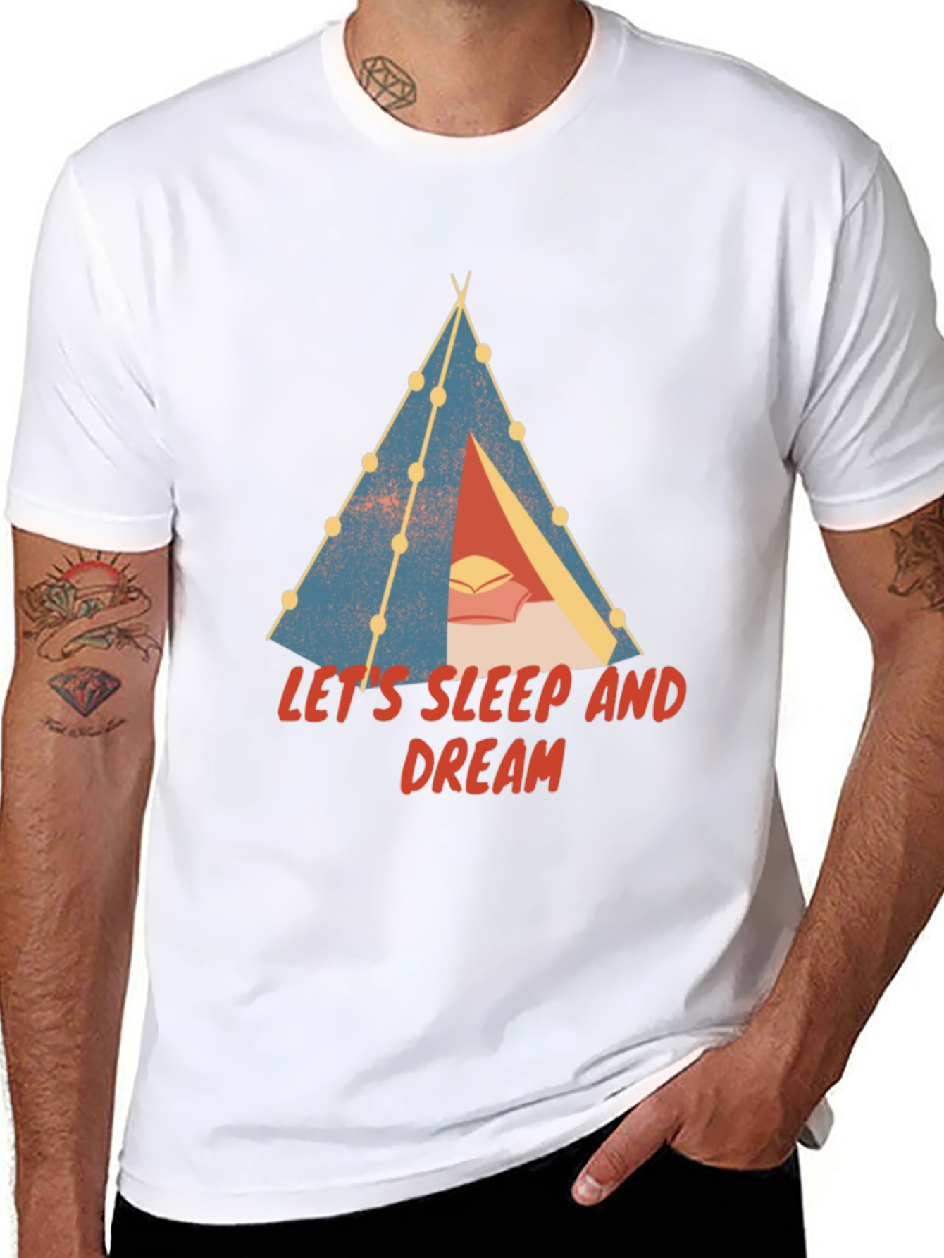 Lets Sleep and Dream Graphic T-Shirt