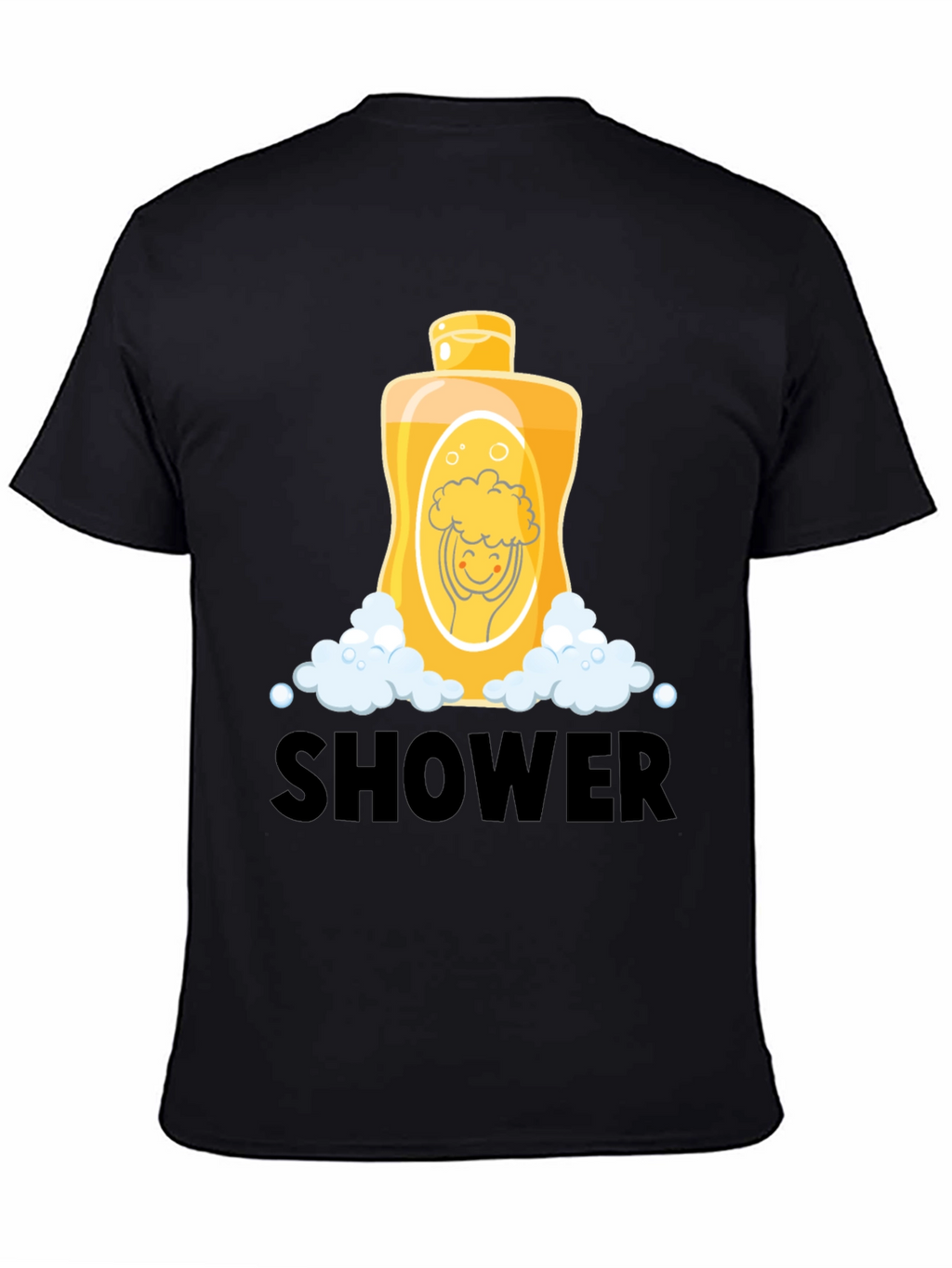 Shower Time Cartoon Graphic Tee