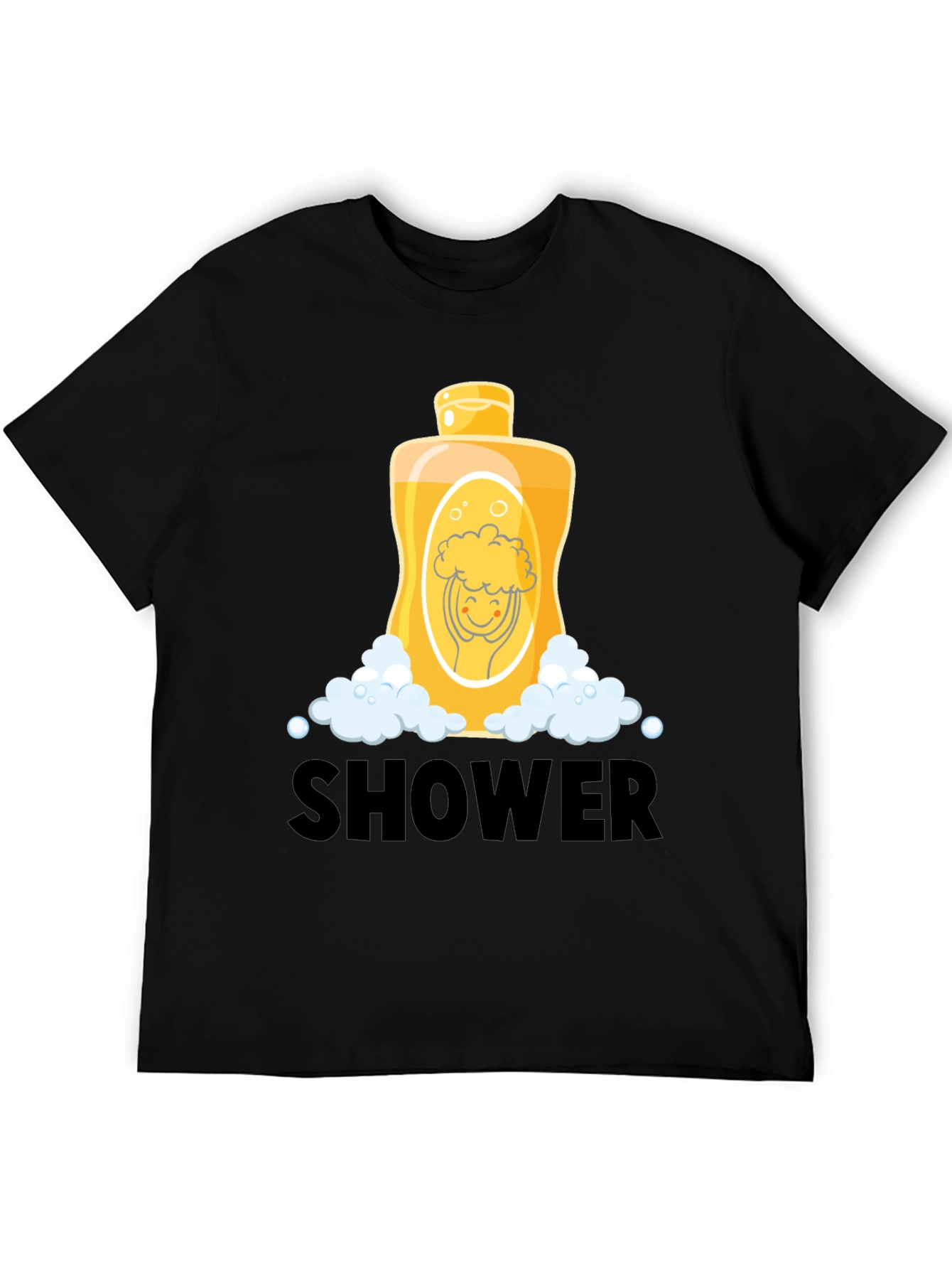 Shower Time Cartoon Graphic Tee