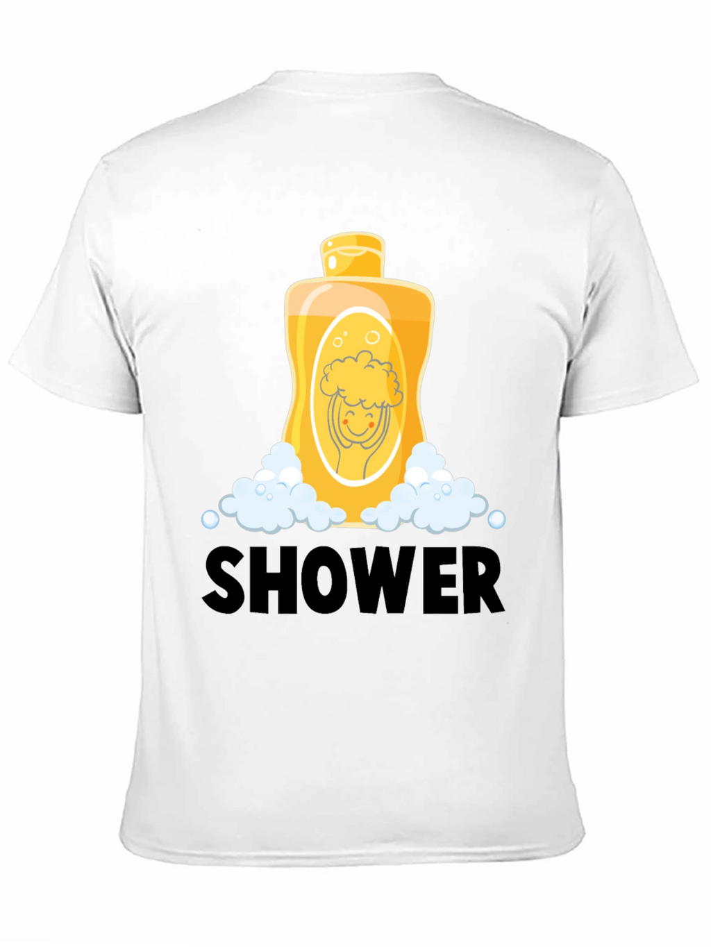 Shower Time Cartoon Graphic Tee