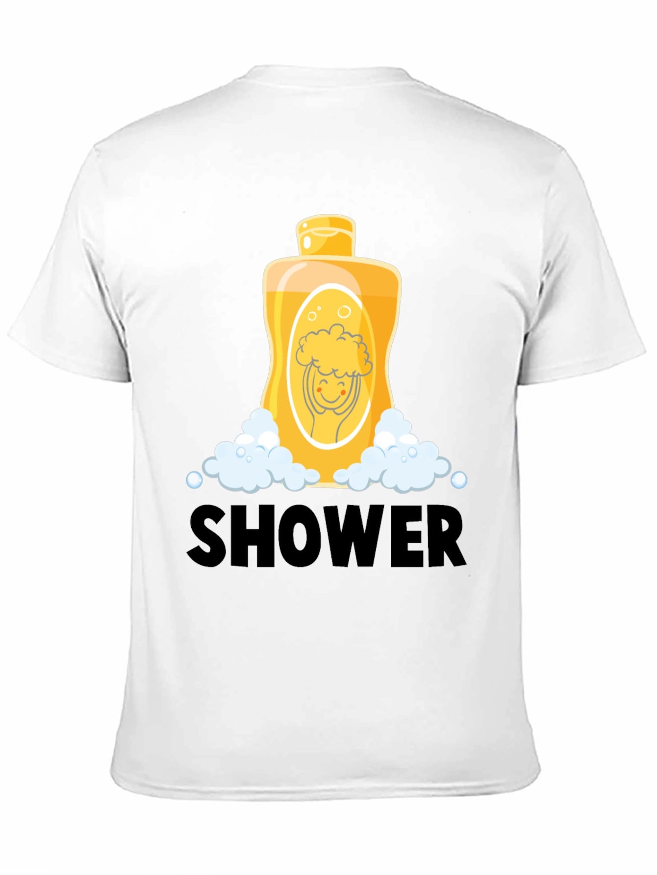 Shower Time Cartoon Graphic Tee