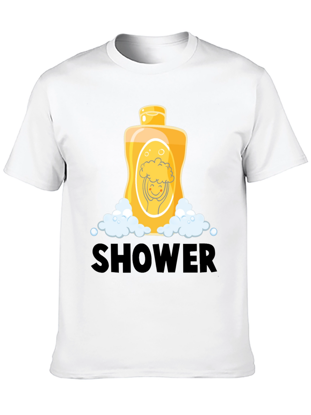Shower Time Cartoon Graphic Tee