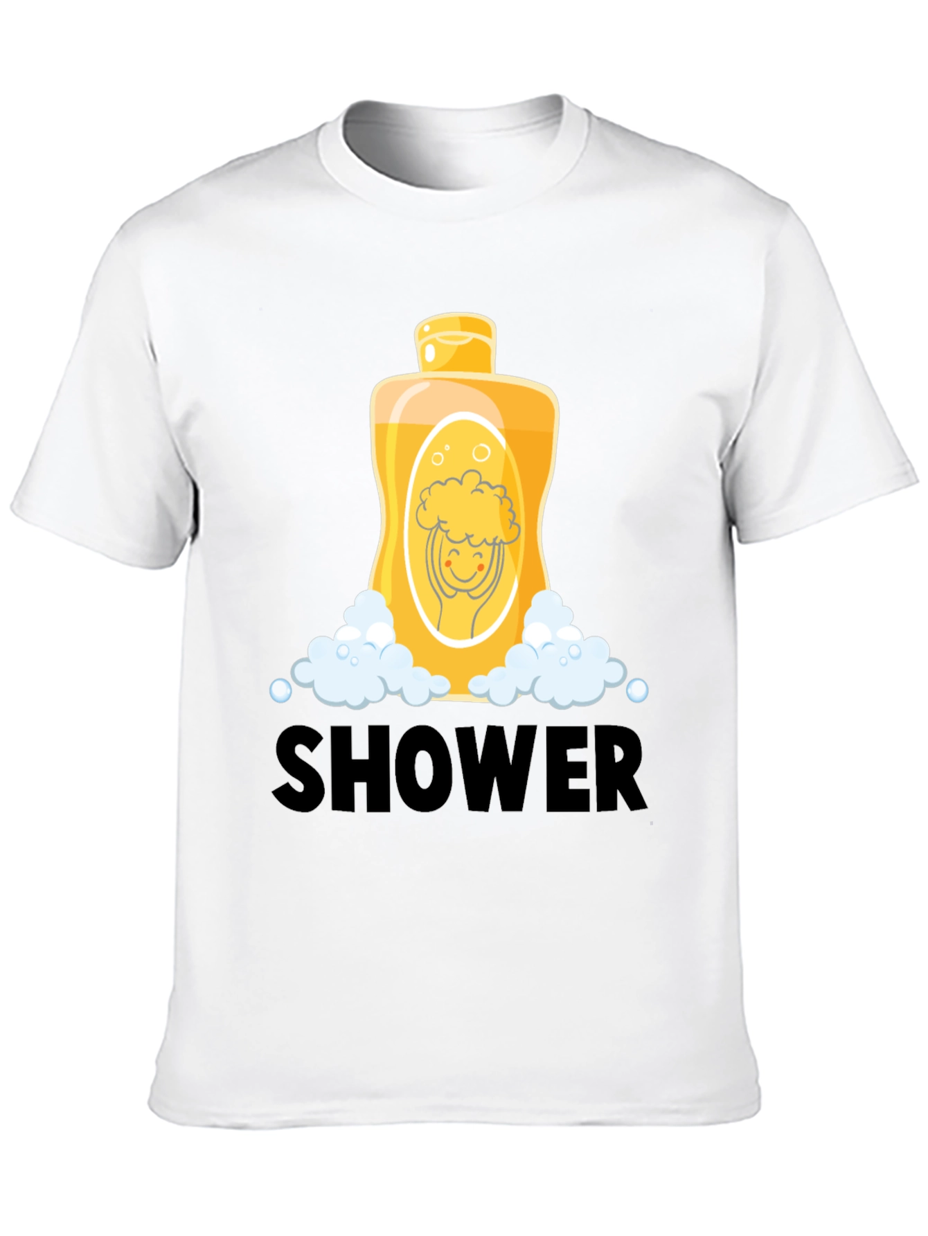 Shower Time Cartoon Graphic Tee