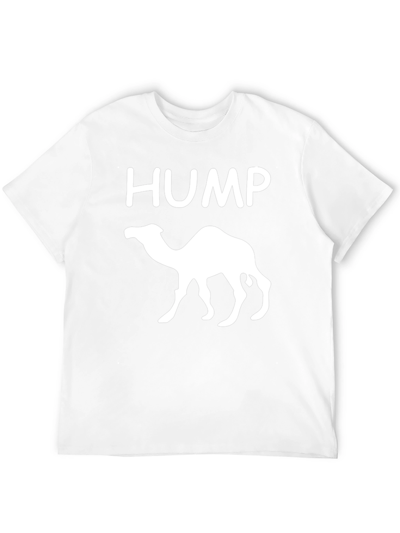 HUMP Camel Graphic Tee - Black Crew Neck T-Shirt