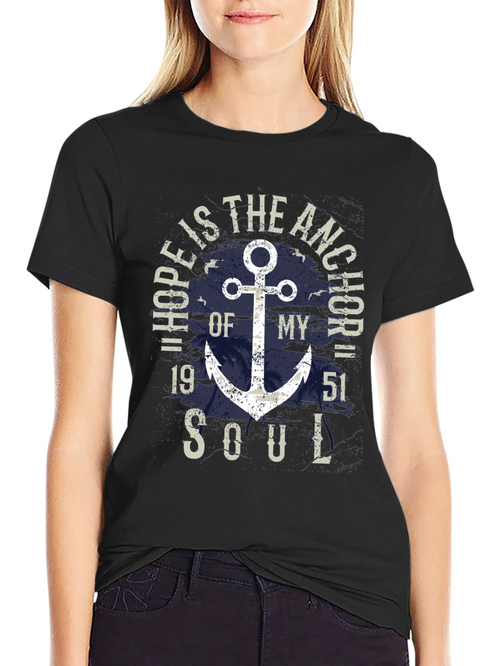 Anchor Soul T-Shirt - Hope Is The Anchor Tee