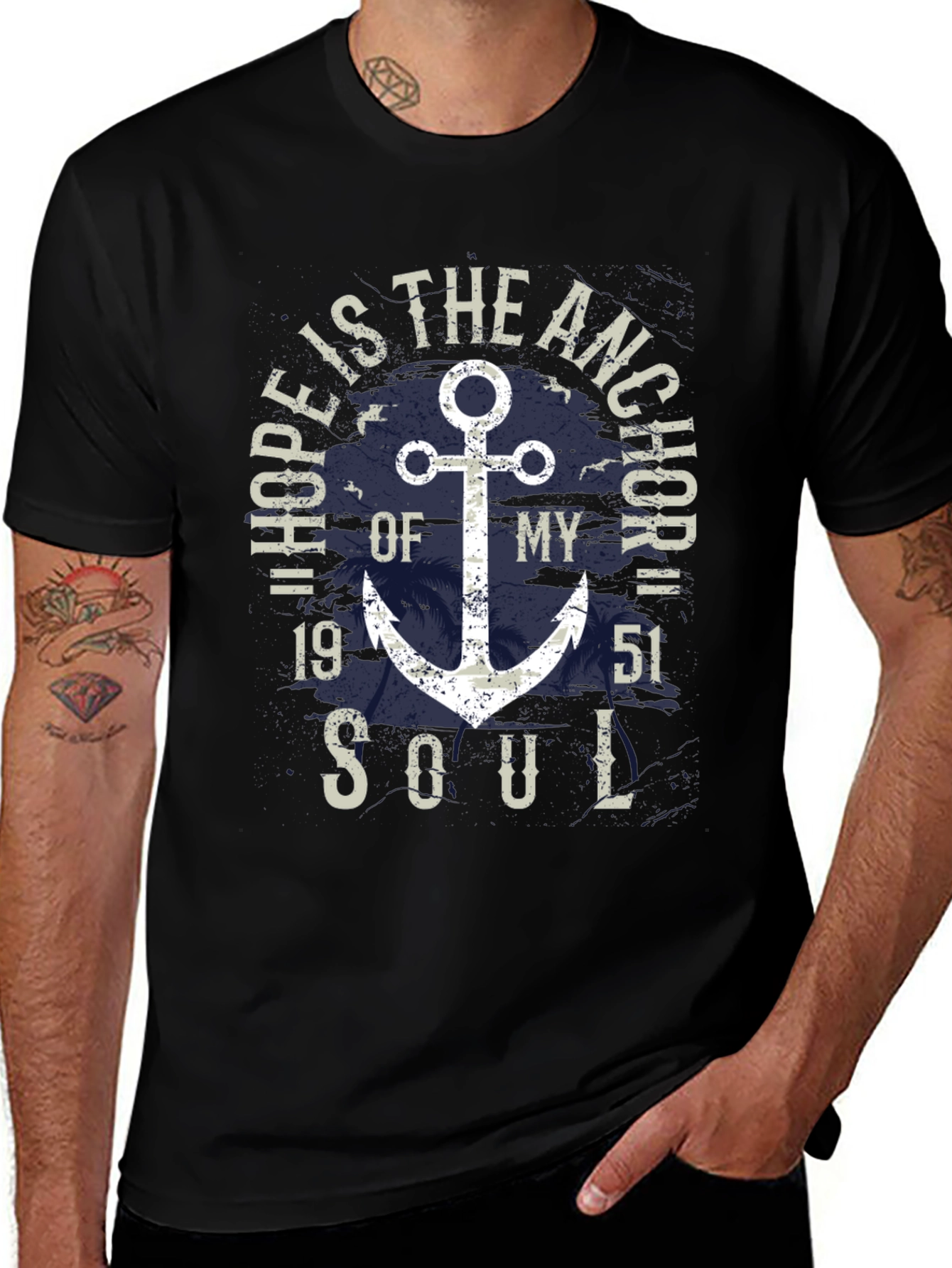 Anchor Soul T-Shirt - Hope Is The Anchor Tee