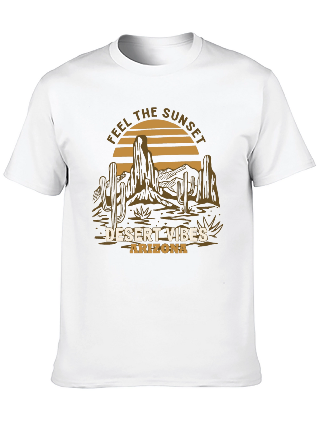 Desert Vibes Arizona Tee - Sunset Graphic T-Shirt