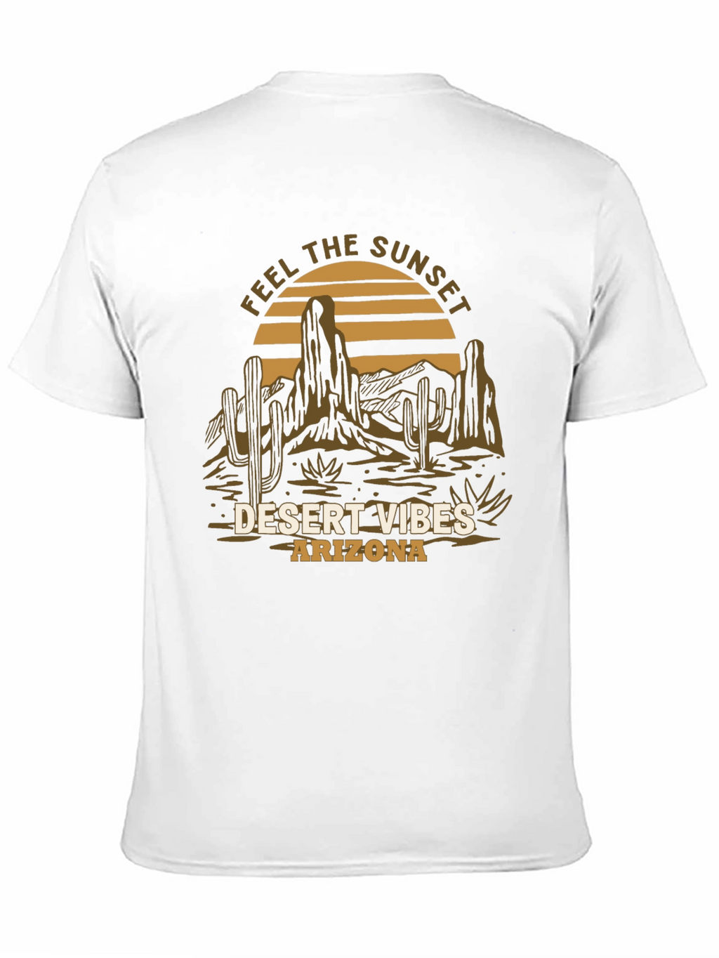 Desert Vibes Arizona Tee - Sunset Graphic T-Shirt