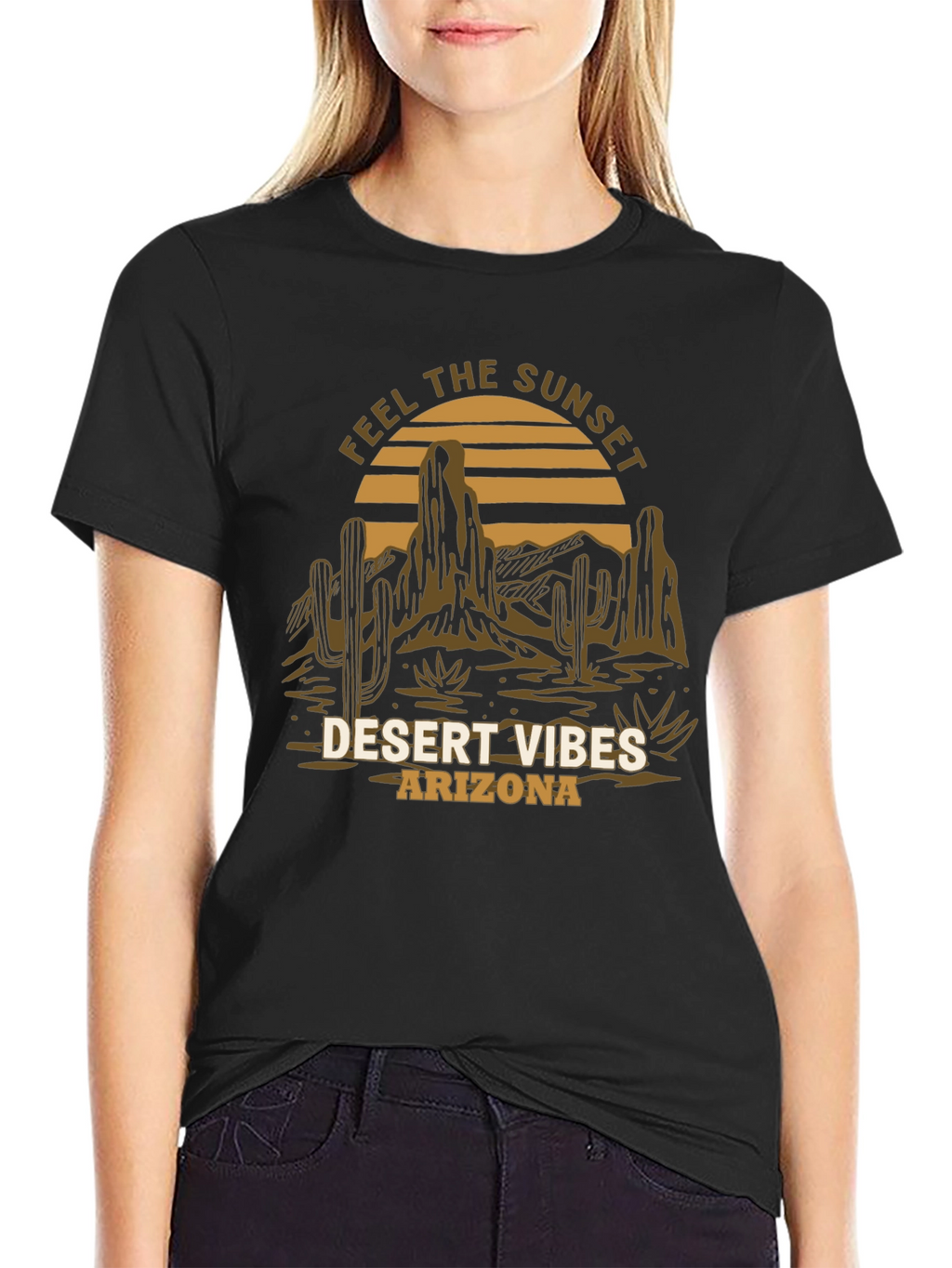 Desert Vibes Arizona Tee - Sunset Graphic T-Shirt