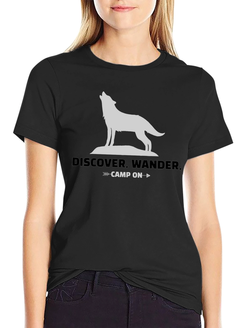 Discover Wander Camp On Graphic Tee
