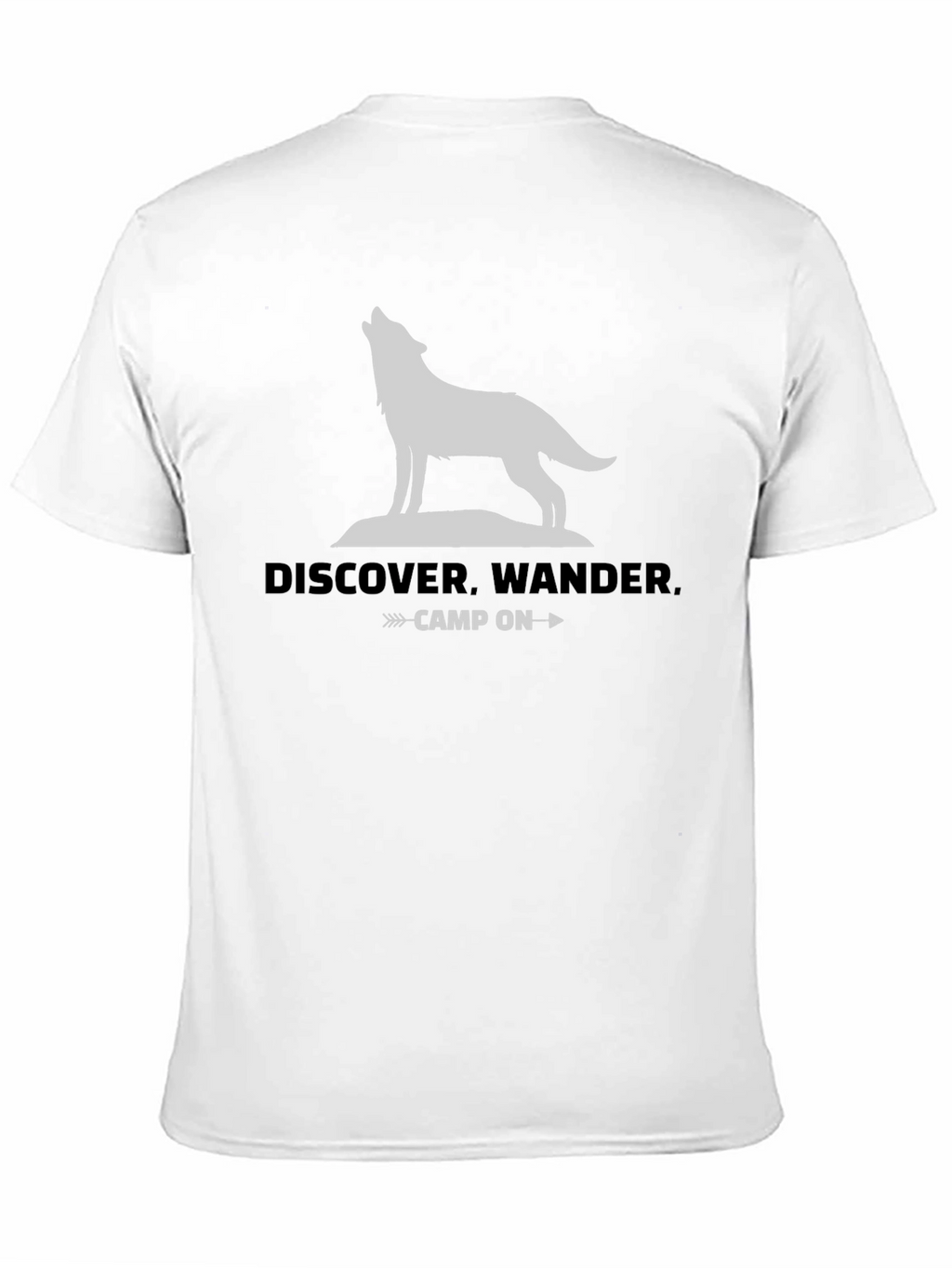 Discover Wander Camp On Graphic Tee