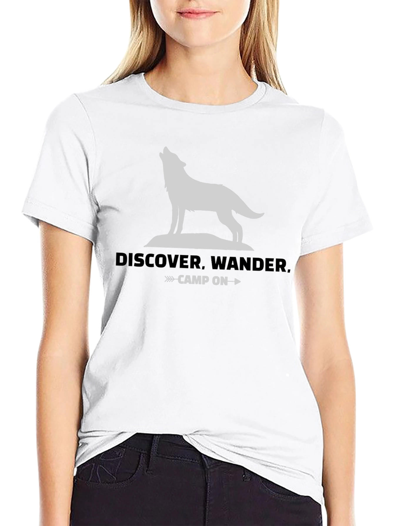 Discover Wander Camp On Graphic Tee