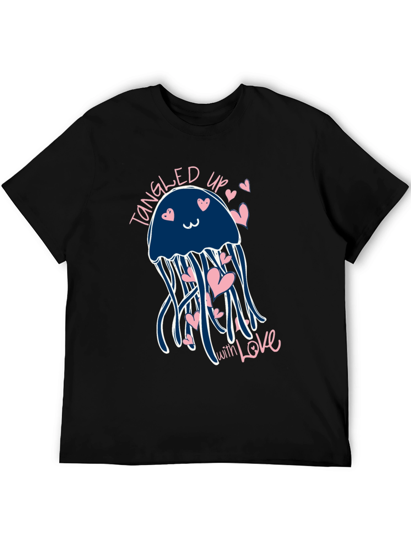 Tangled Up in Love Jellyfish Graphic T-Shirt