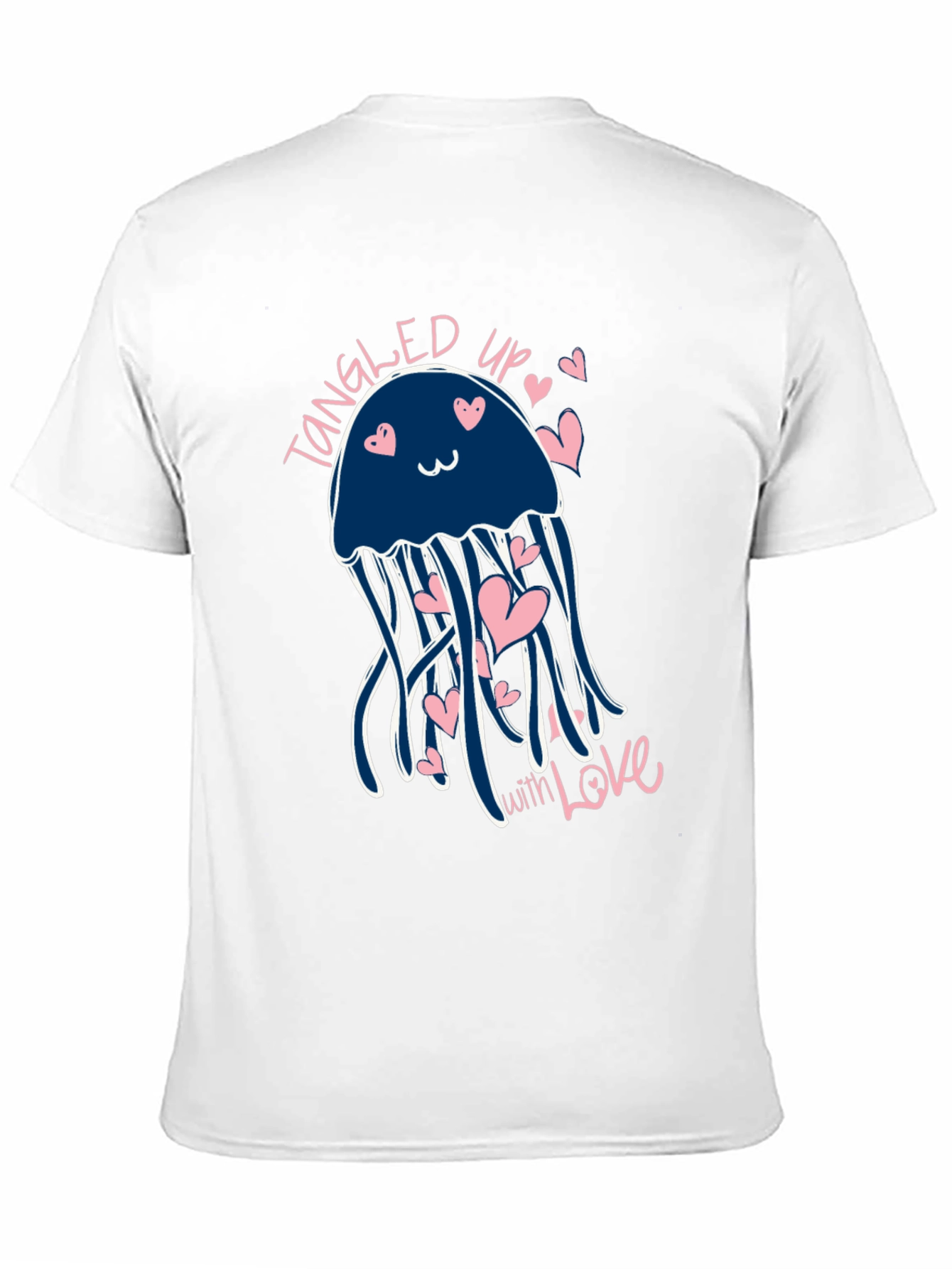 Tangled Up in Love Jellyfish Graphic T-Shirt
