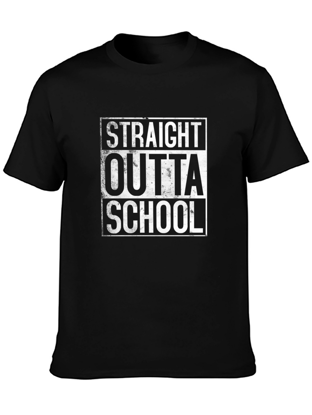 Straight Outta School T-Shirt - Graduation Gift
