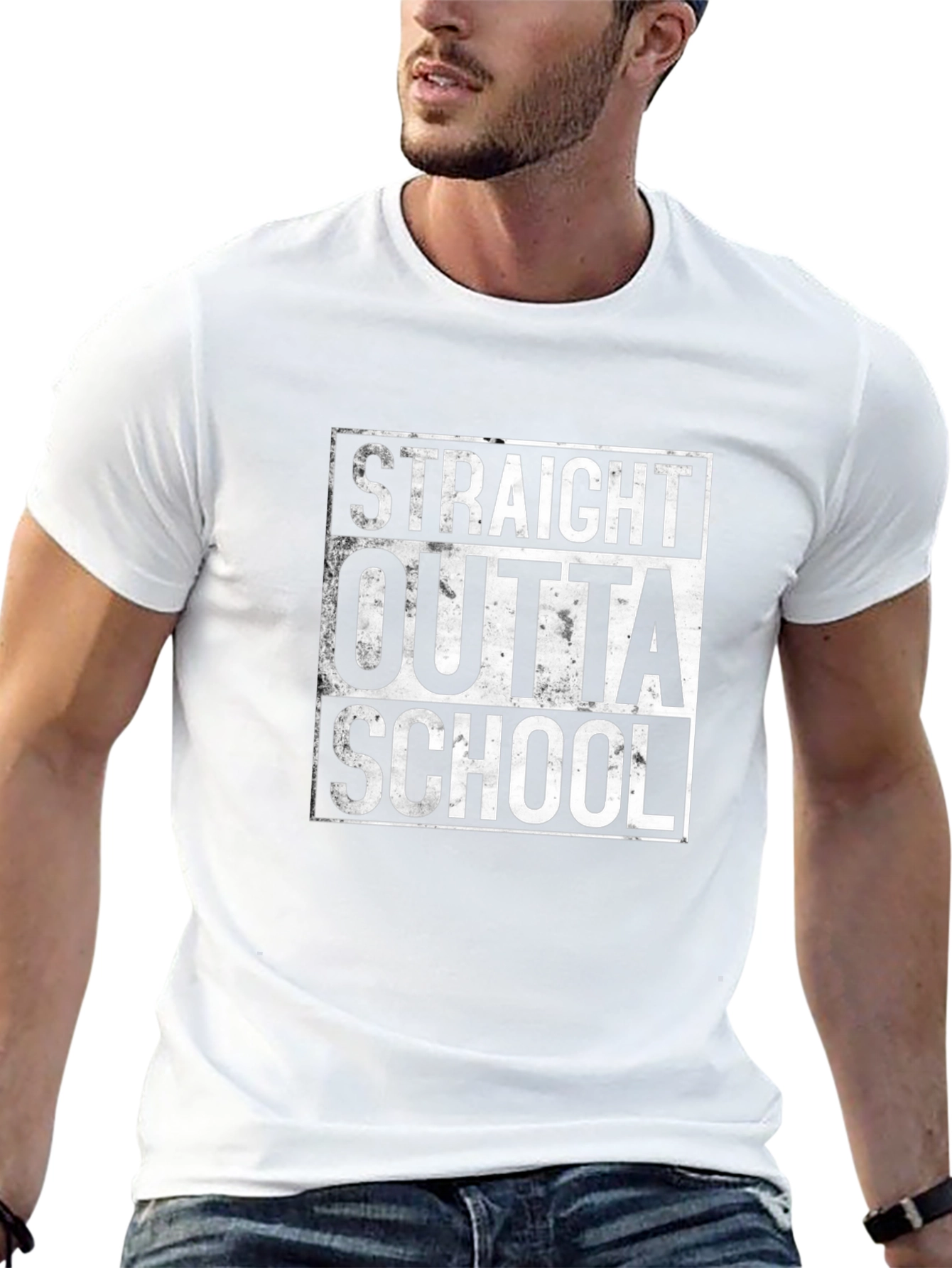 Straight Outta School T-Shirt - Graduation Gift