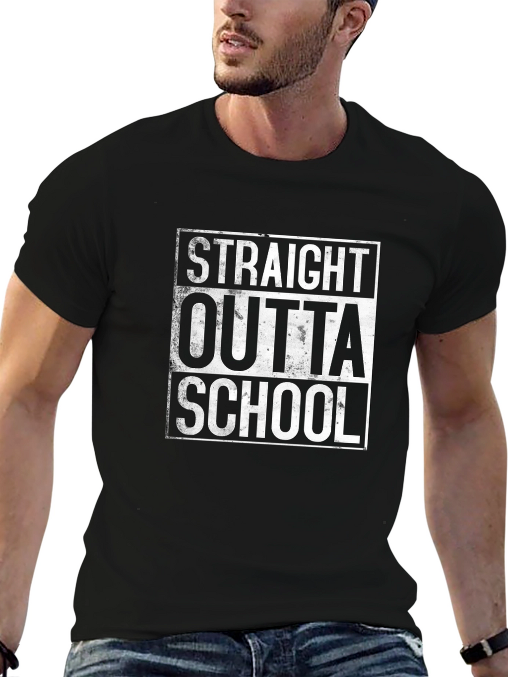 Straight Outta School T-Shirt - Graduation Gift