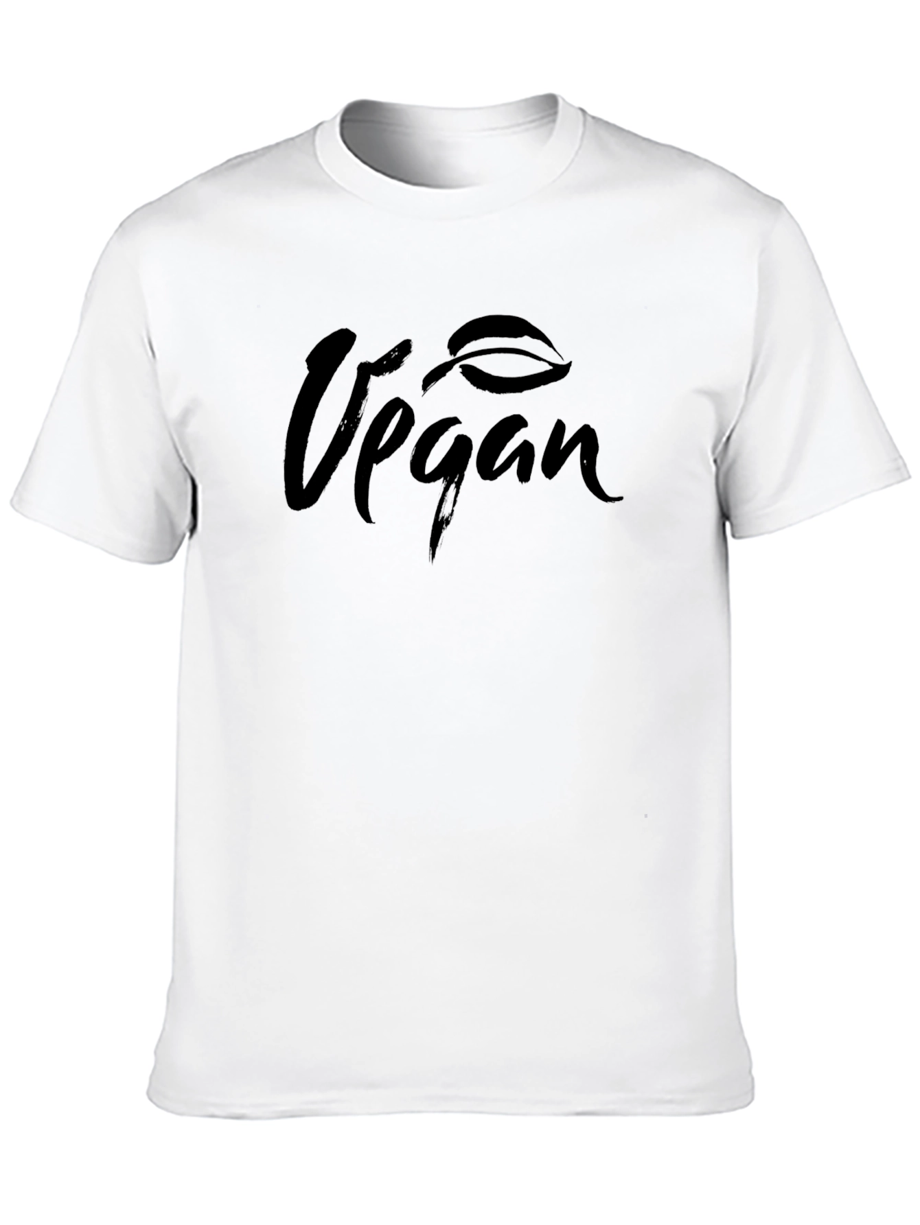 Vegan T-Shirt - Black Casual Wear