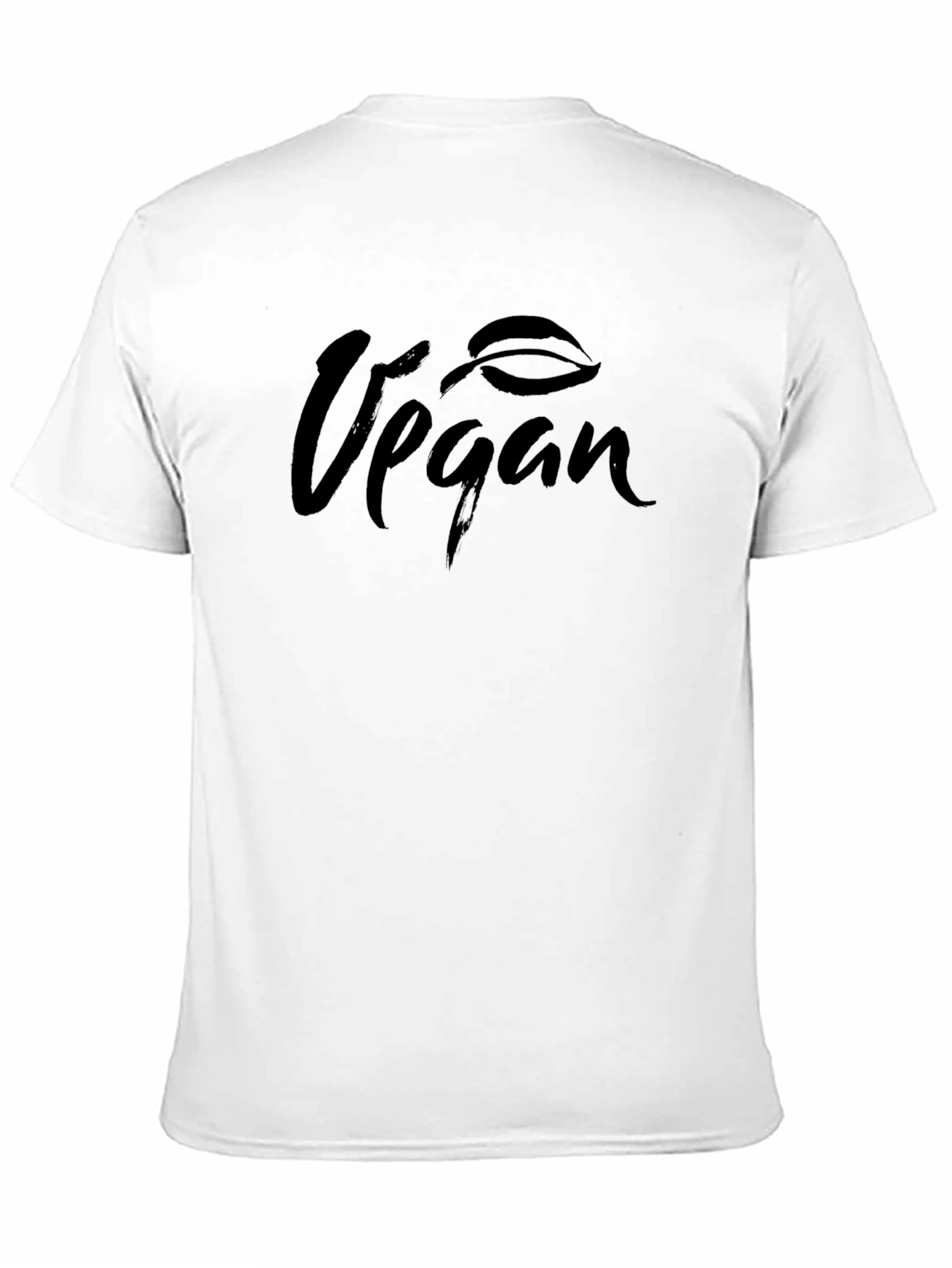 Vegan T-Shirt - Black Casual Wear